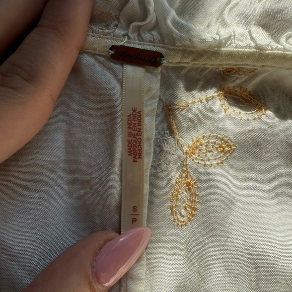 Free people x REVOLVE all night romper in ivory - Picture 7 of 9